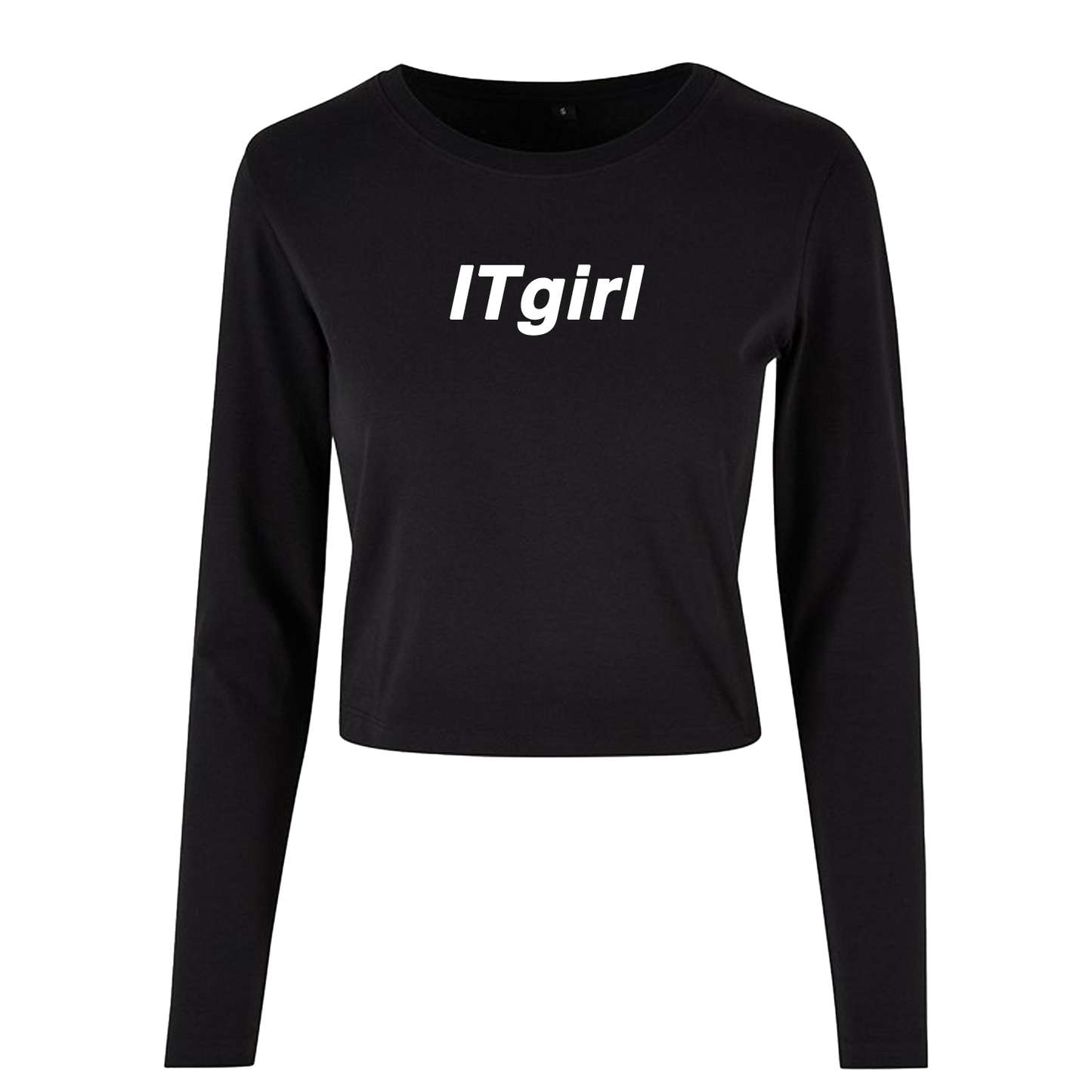 IT girl | Black Longsleeve