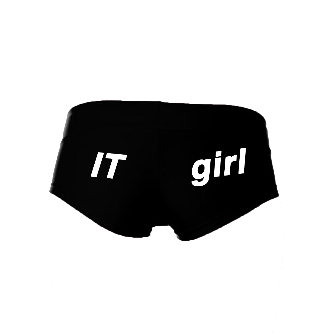 IT girl | Black Knickers