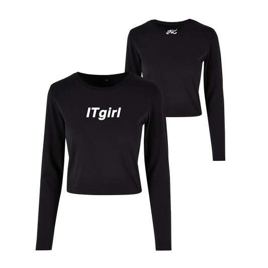 IT girl | Black Longsleeve