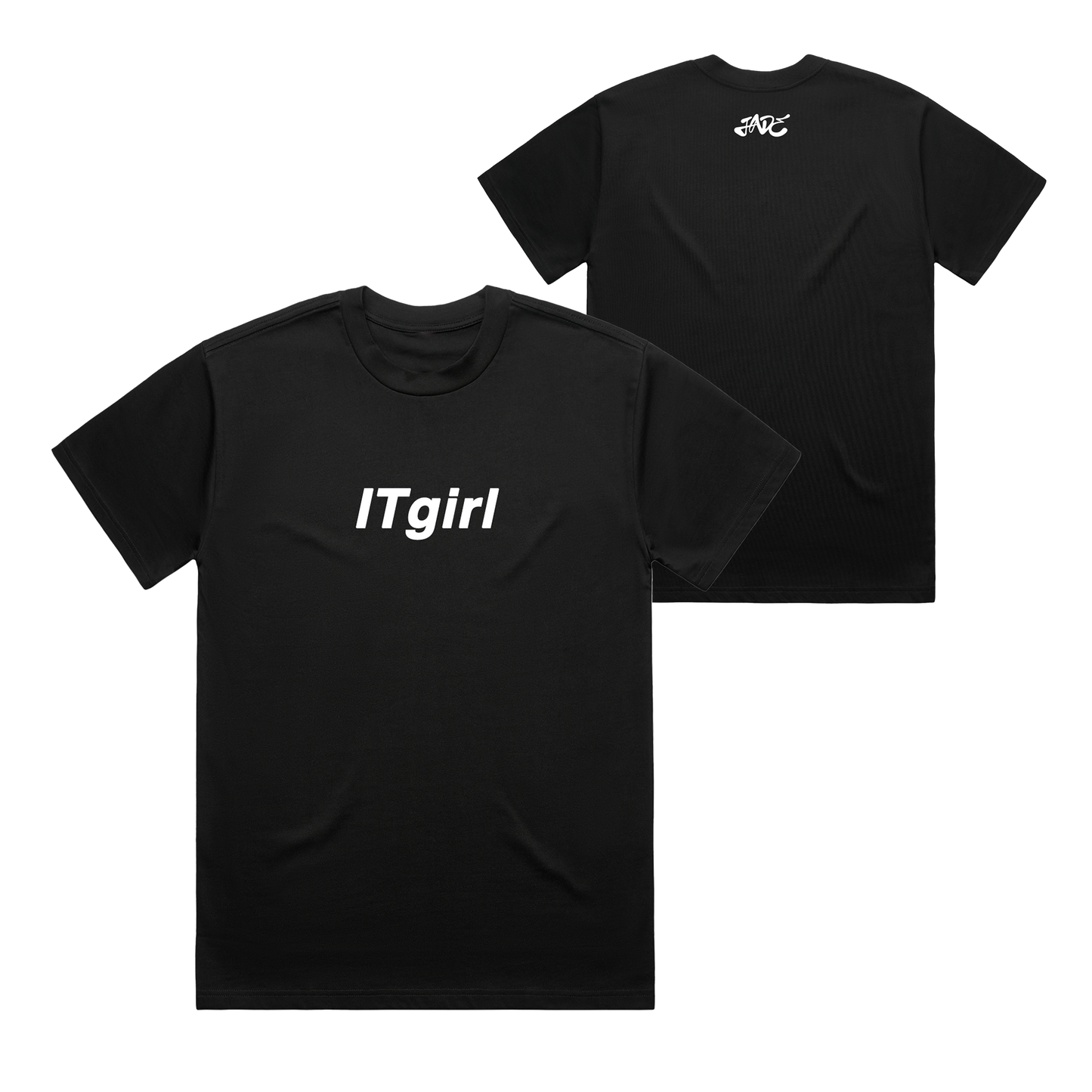 IT girl | Black T-Shirt